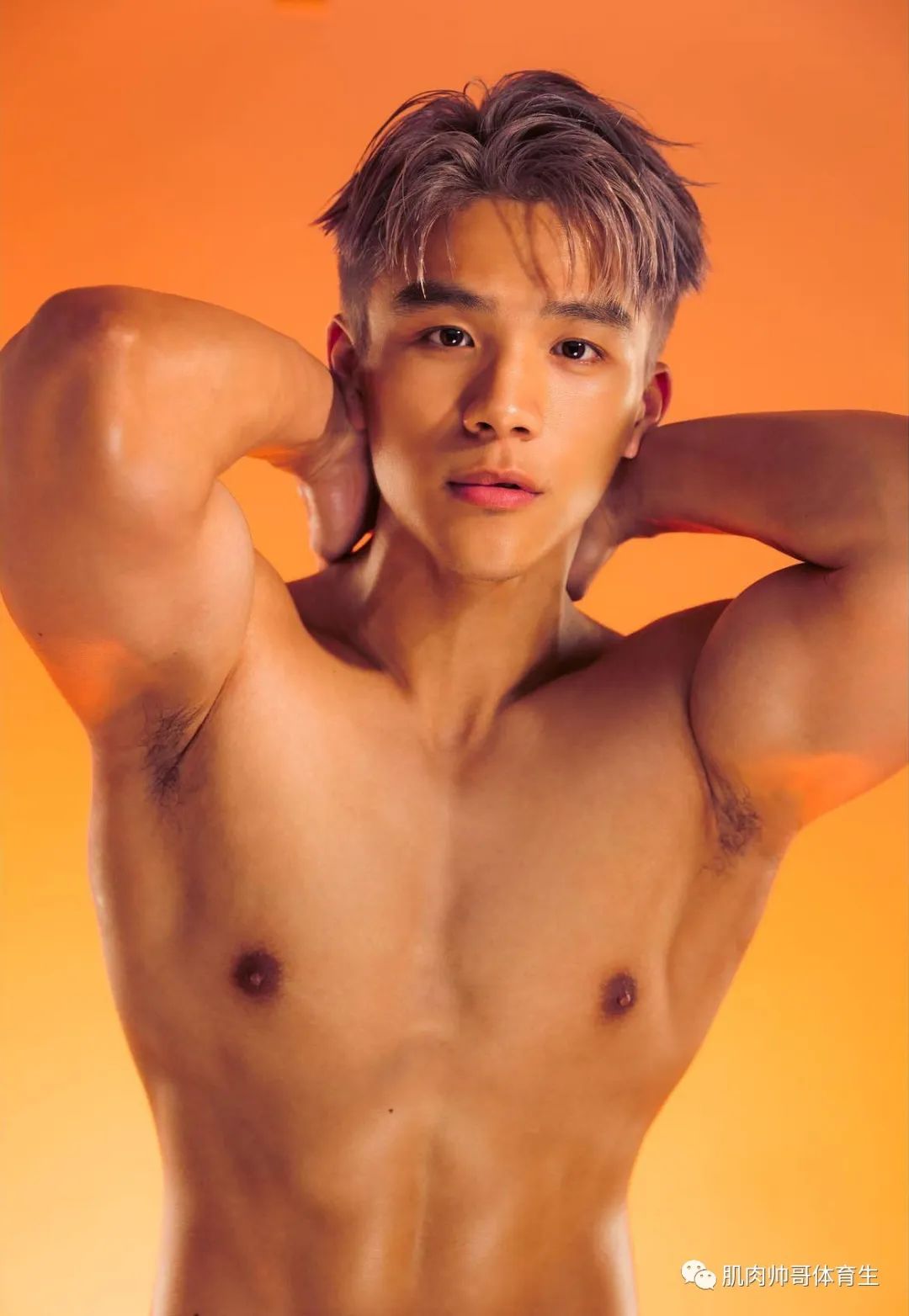 可奶可狼系列，精神的健身肌肉小帅