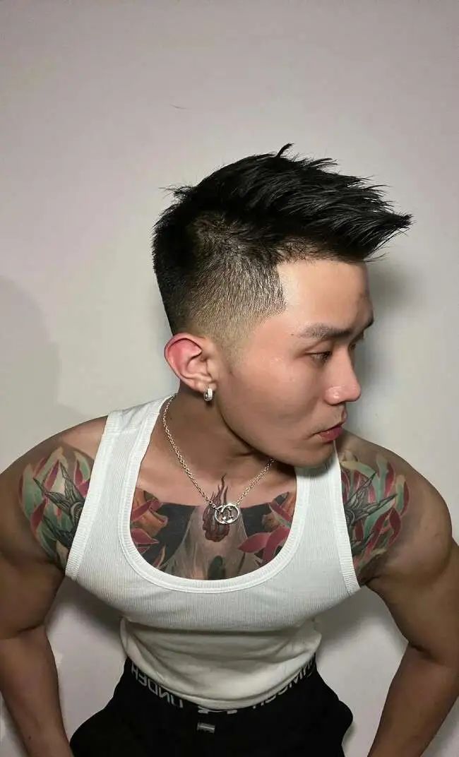 超耐受调教的纹身肌肉 M！！