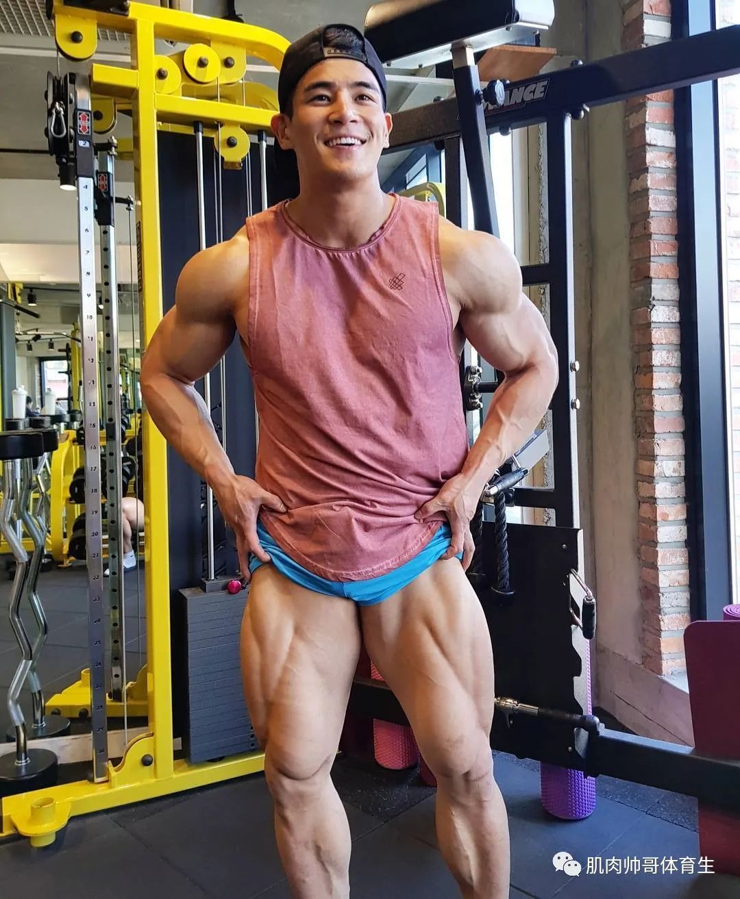 帅气大叔，成熟健壮的肌肉男