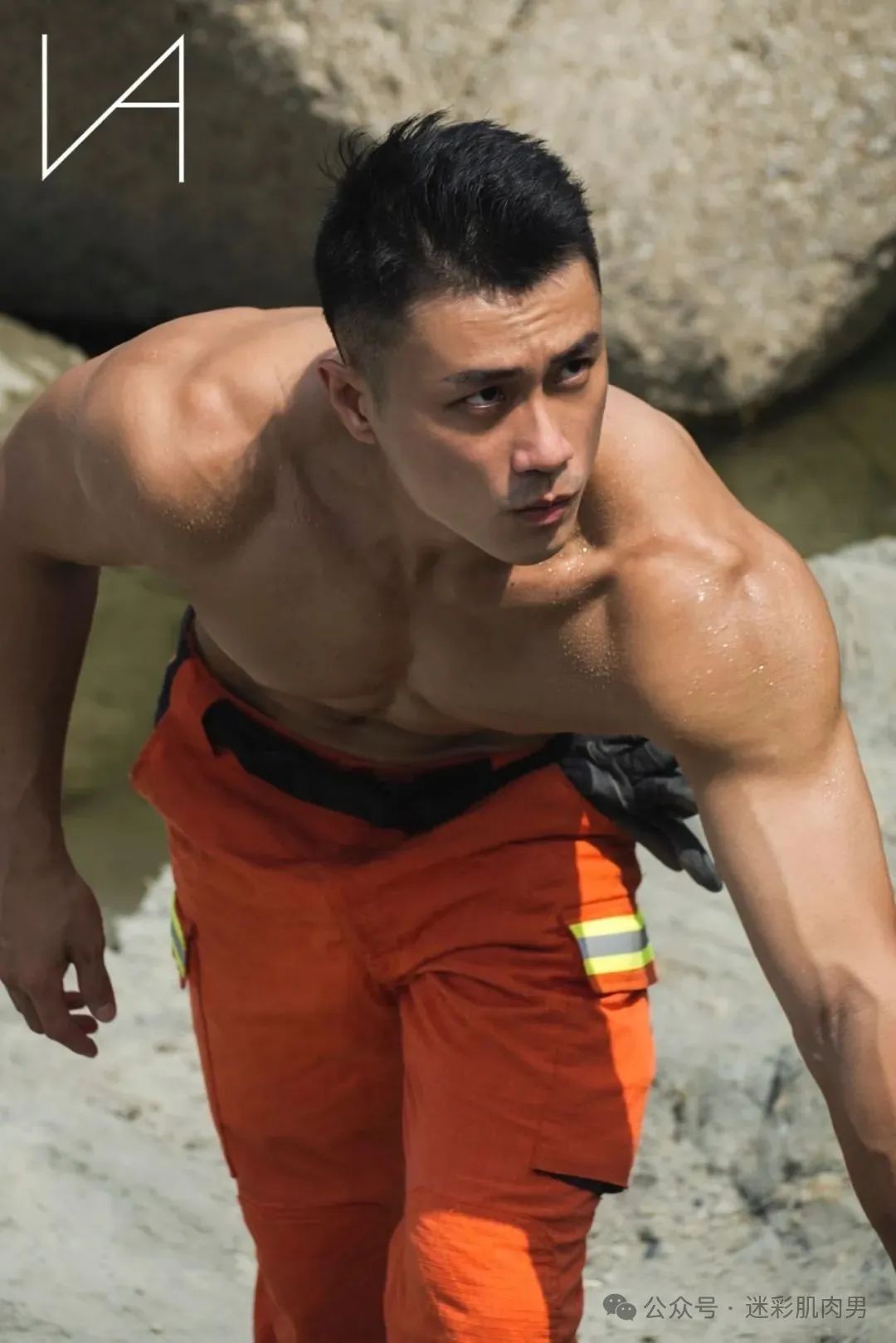 硬汉消防员新作下海当男壹号，大实力藏不住太上头！