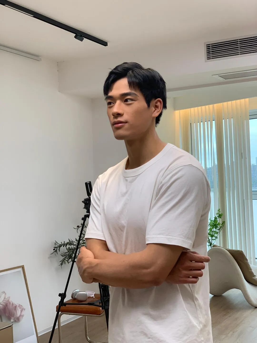 酷似金城武的健身男孩，火辣辣滴帅…
