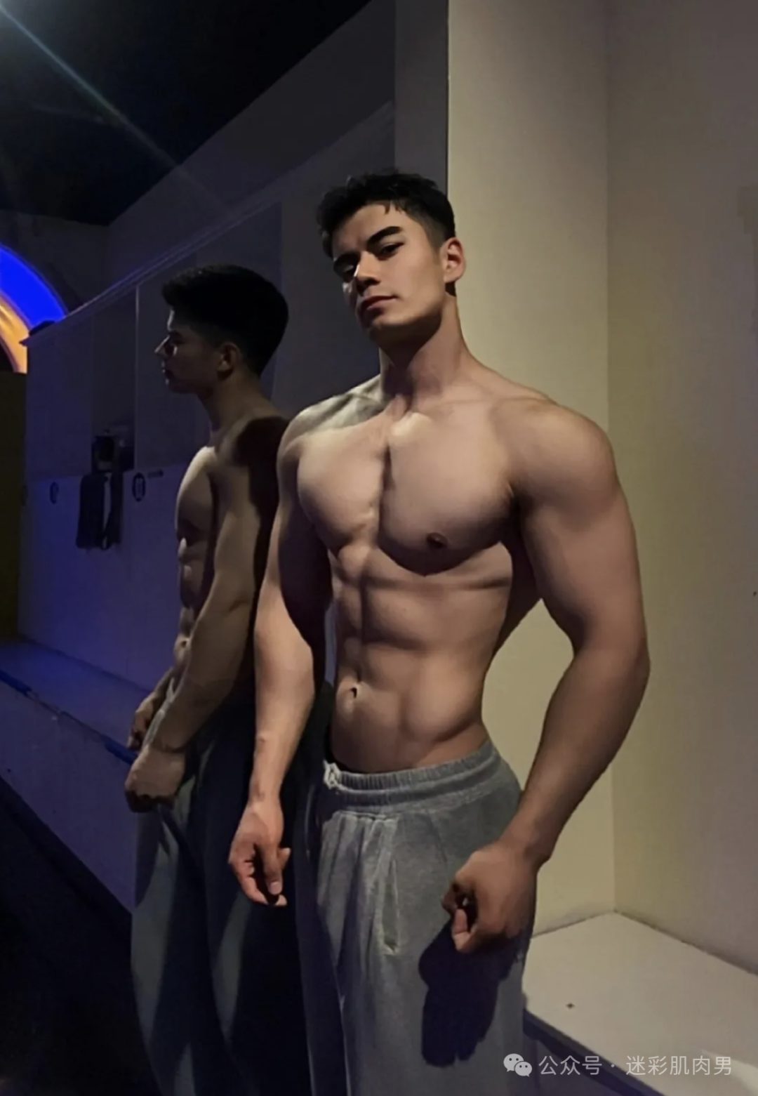 八块腹肌高壮​新疆大小伙！不得了！