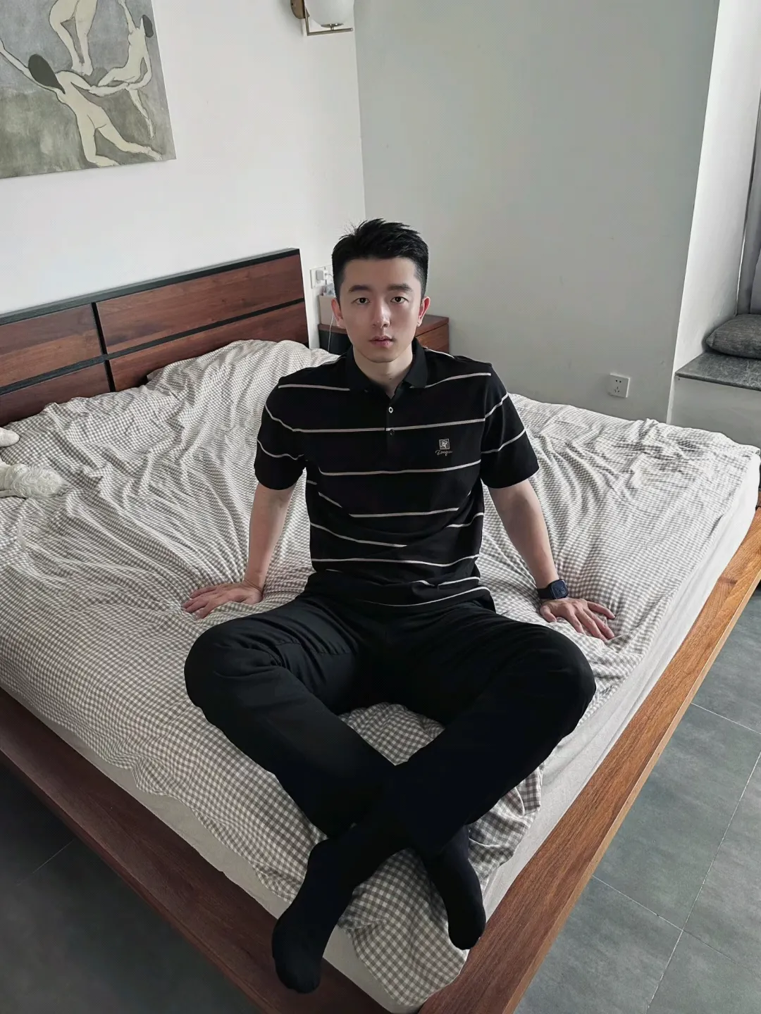 爱穿正装的小哥哥脱啦，自带一种人夫感！