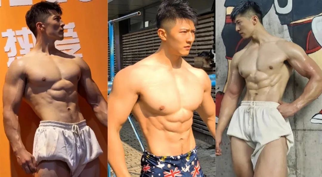 刚毅肌肉帅哥水中秀肌，你会几点回家？