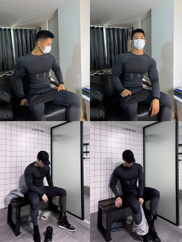 肌肉小哥穿紧身衣夜跑，真的不会尴尬吗？！