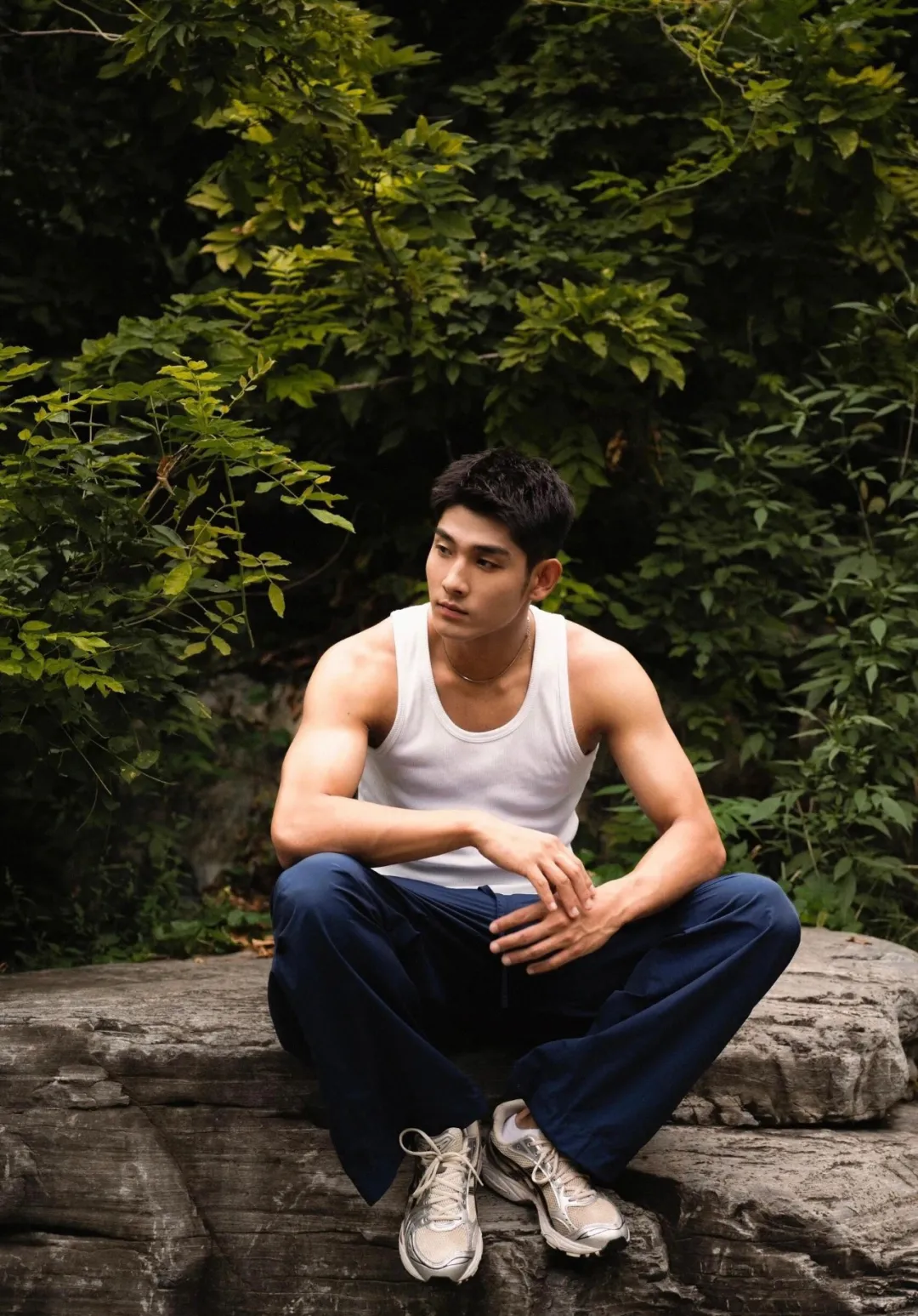 187cm 西北体育生，骑马背上的硬肌汉子!