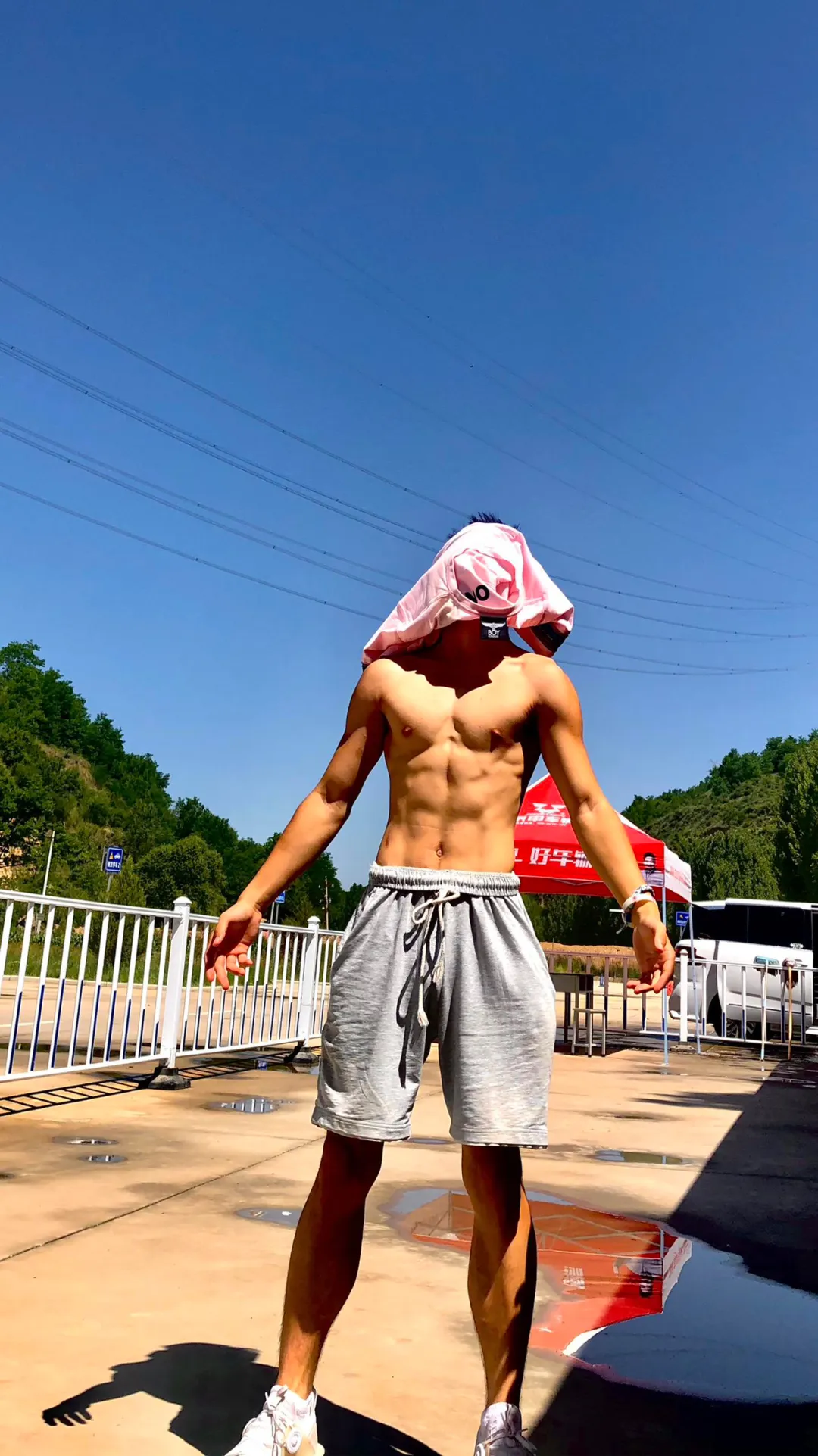 帅气的西安交大黑皮体育生 Andy. 泽！