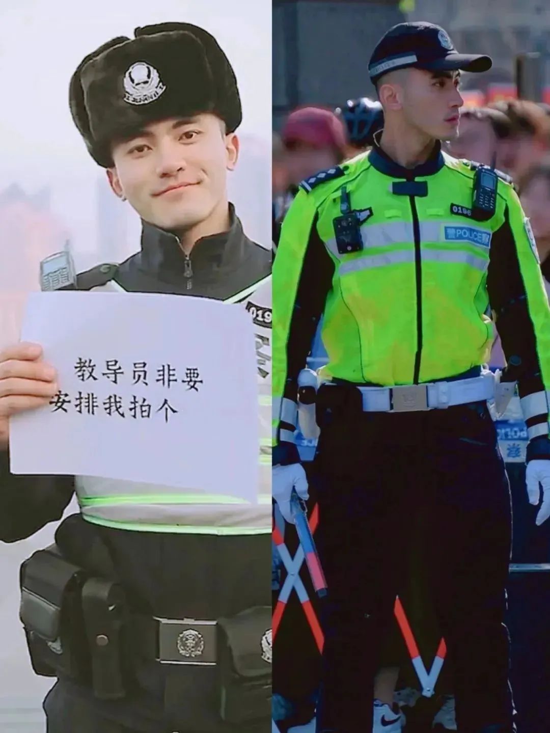 上海外滩的交警小哥哥太帅又火了！