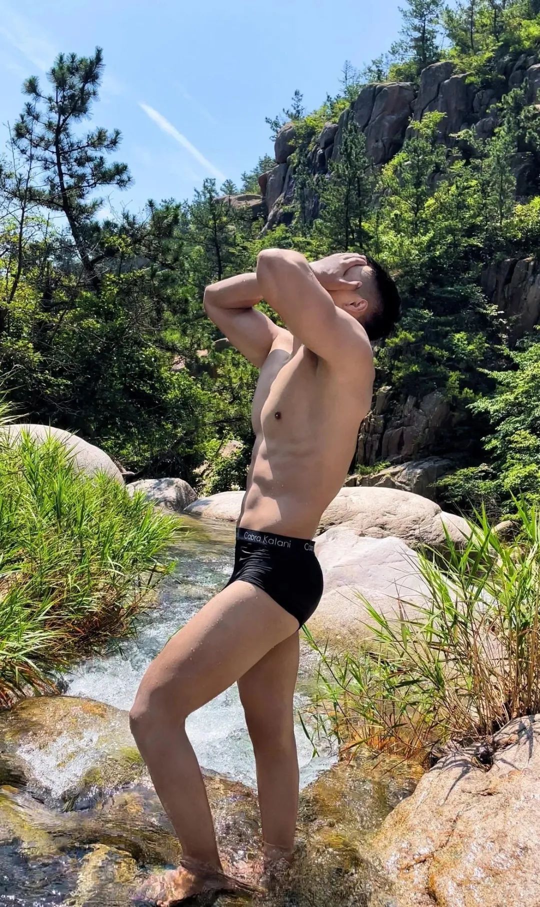 185cm 翘 P 山东帅哥，野外露营太有料了！
