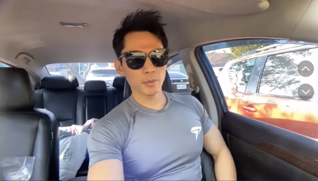 不穿衣开车的肌肉男他违反了几条交规？居然是他？