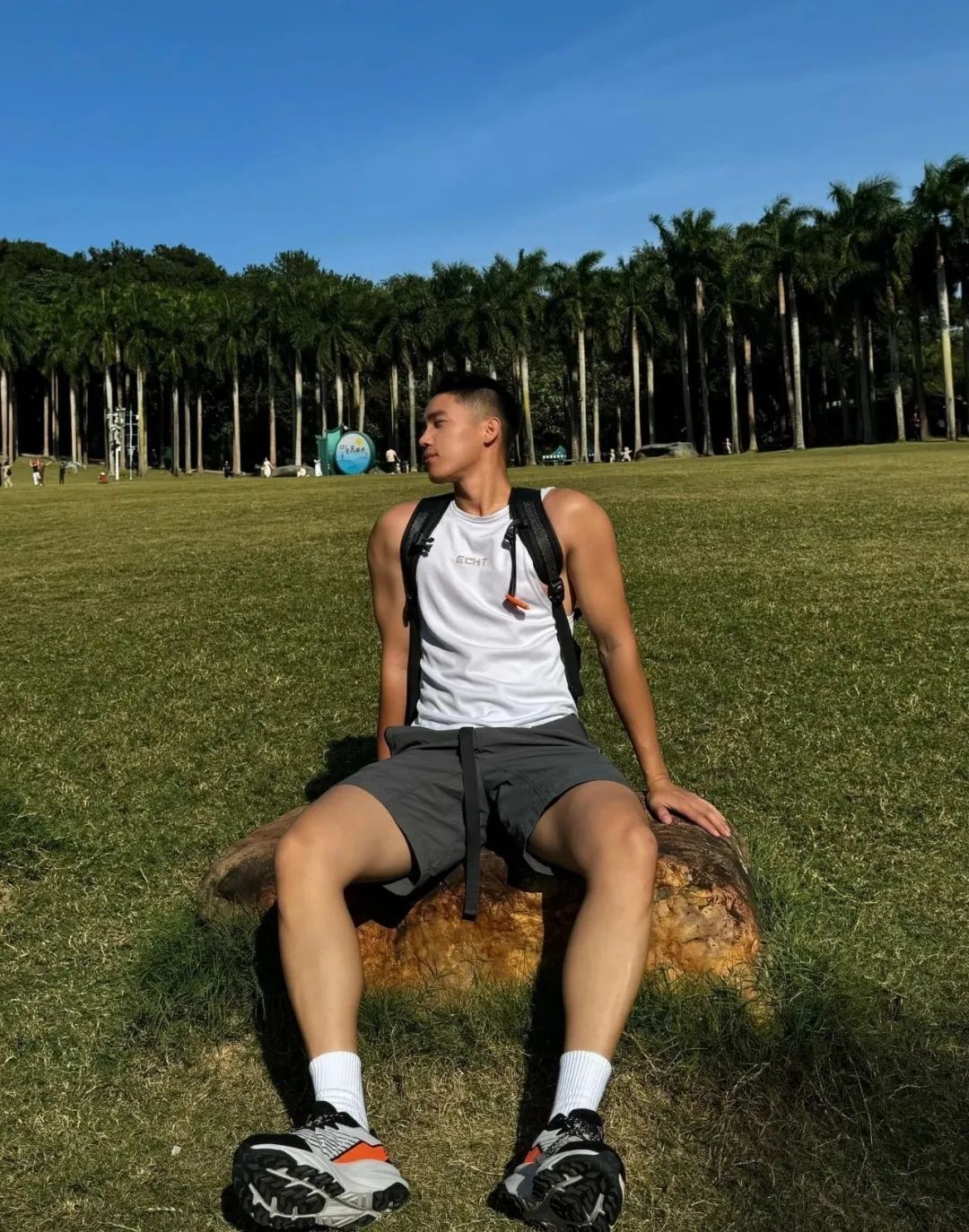 192cm 大长腿田径男神，让人恋爱的感觉！