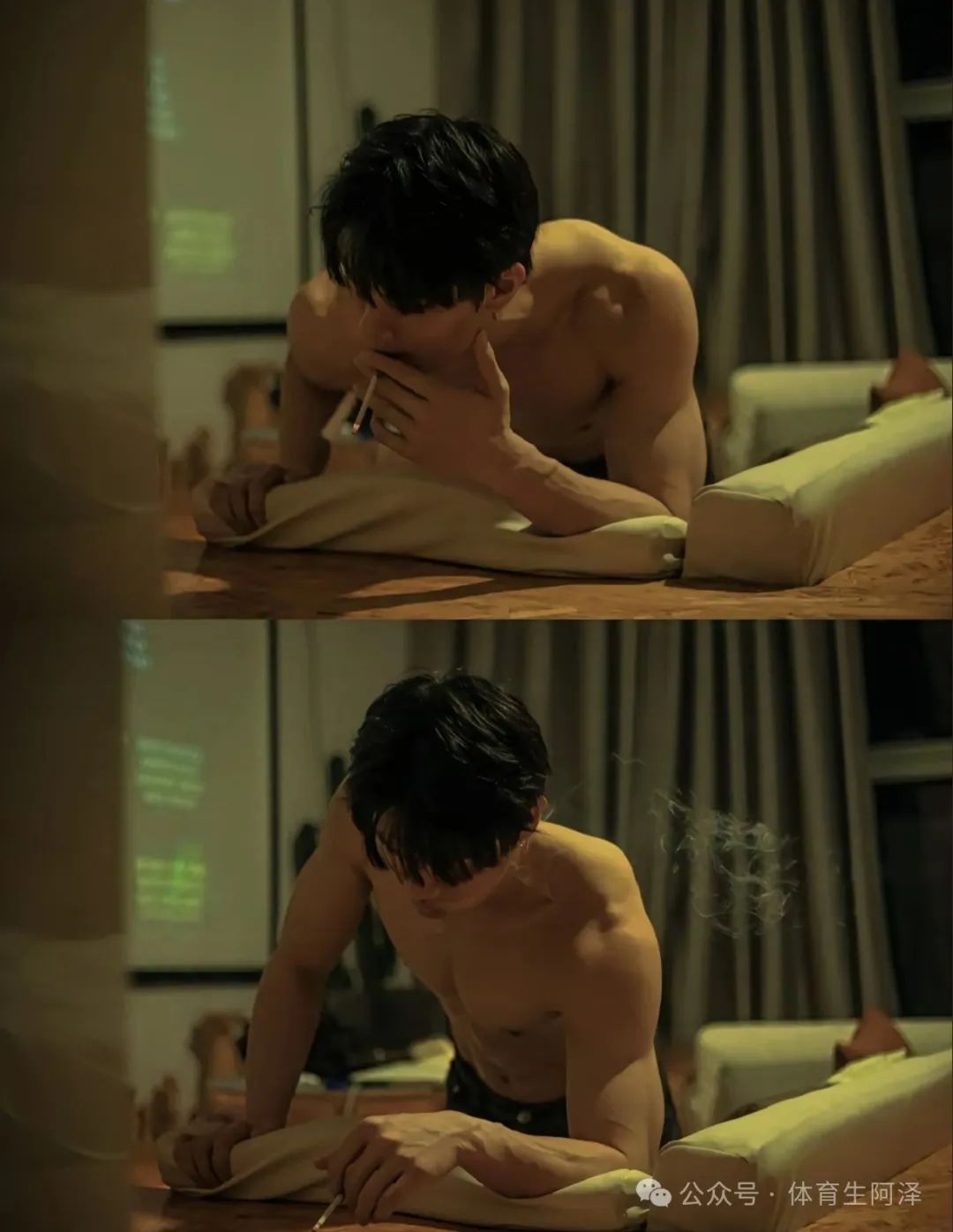 185 薄肌体育生全见版！八块腹肌别太诱惑........