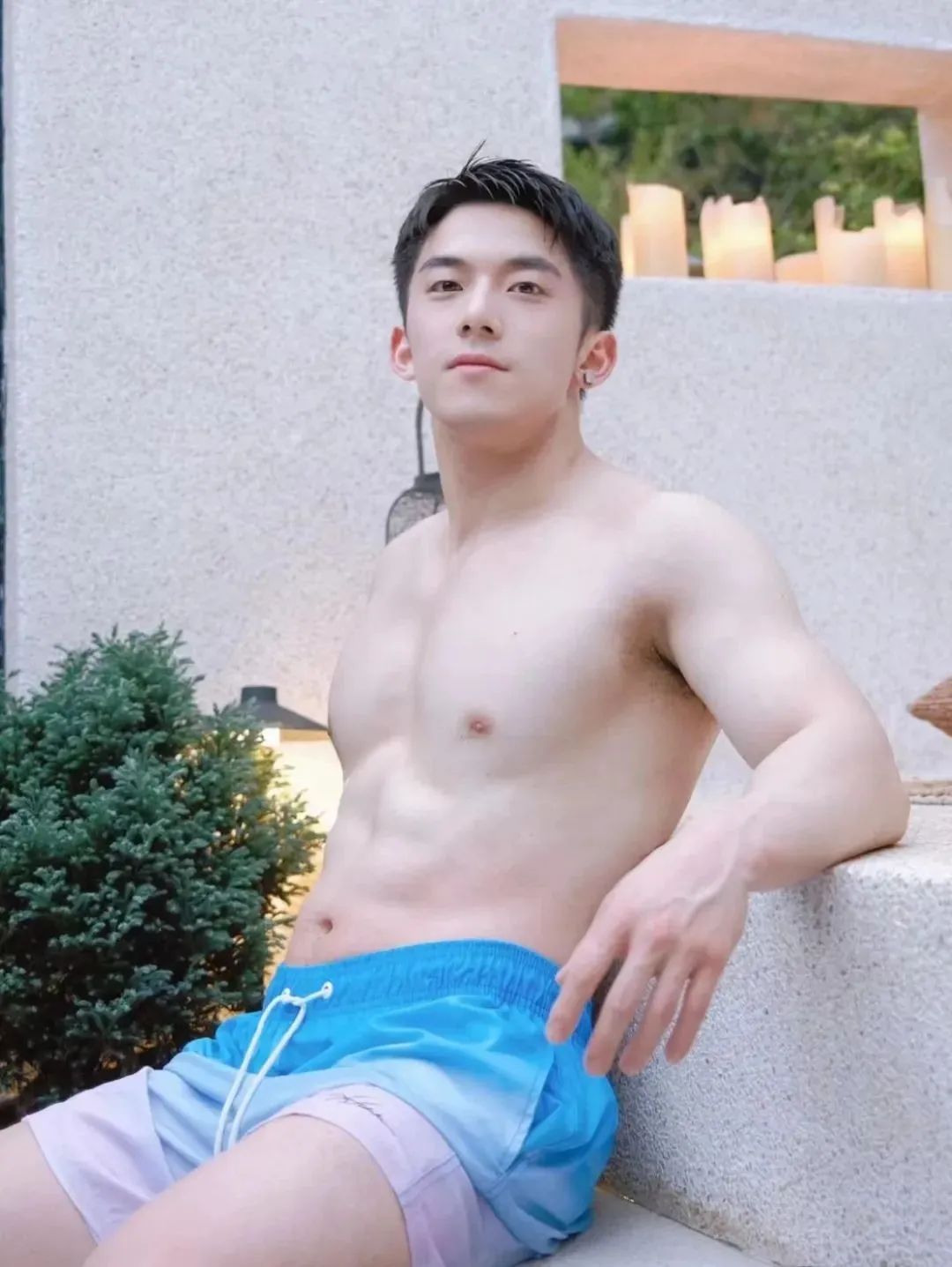 白皮肌肉男大真的超可以啊！发大水啦！