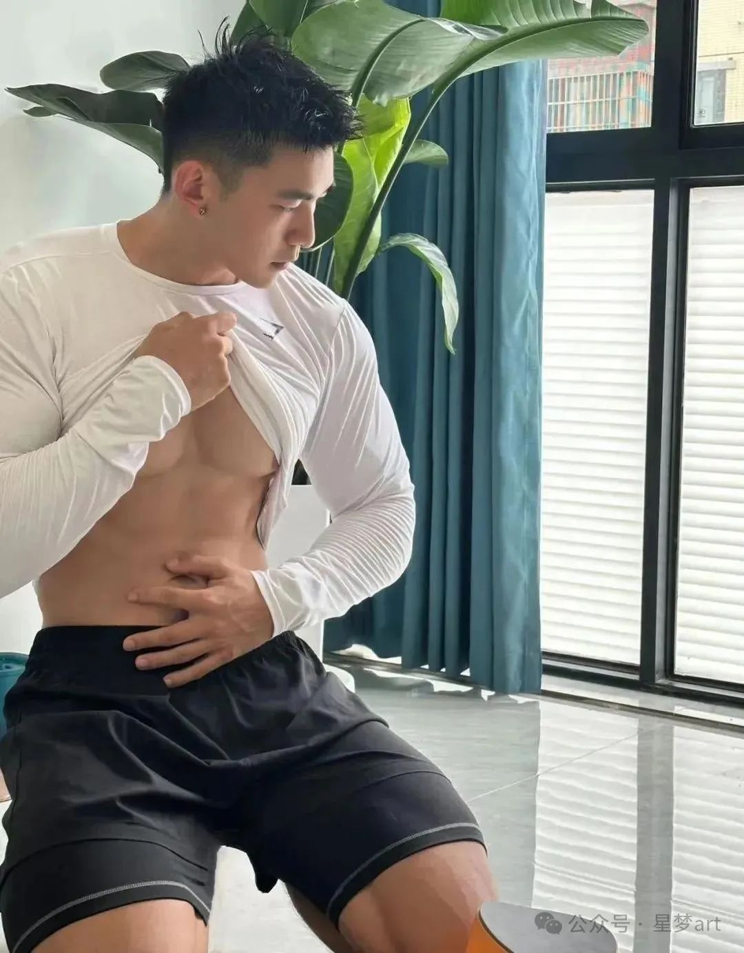 185cm 肌肉粗大又爷们又 man 的健身型男