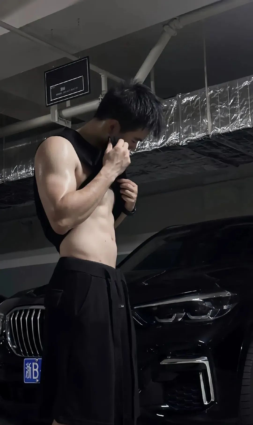 182cm 浙江冷白皮薄肌帅哥！腰身比例绝了！