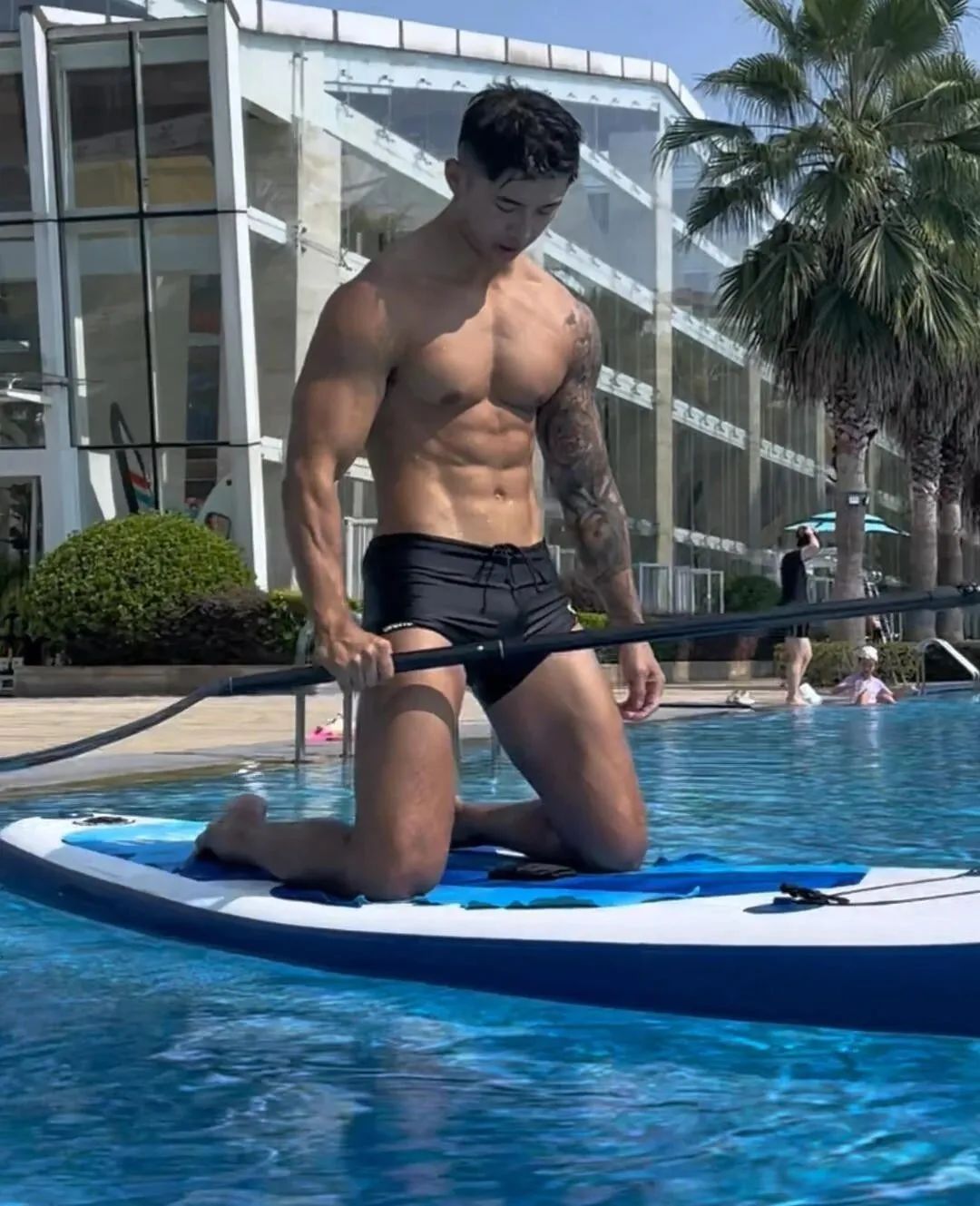 成都 180cm 粗大私教帅哥身材太顶了！