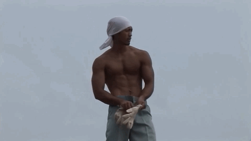 帅哥下海拍片，DVD 里的男人，纯天然不打药