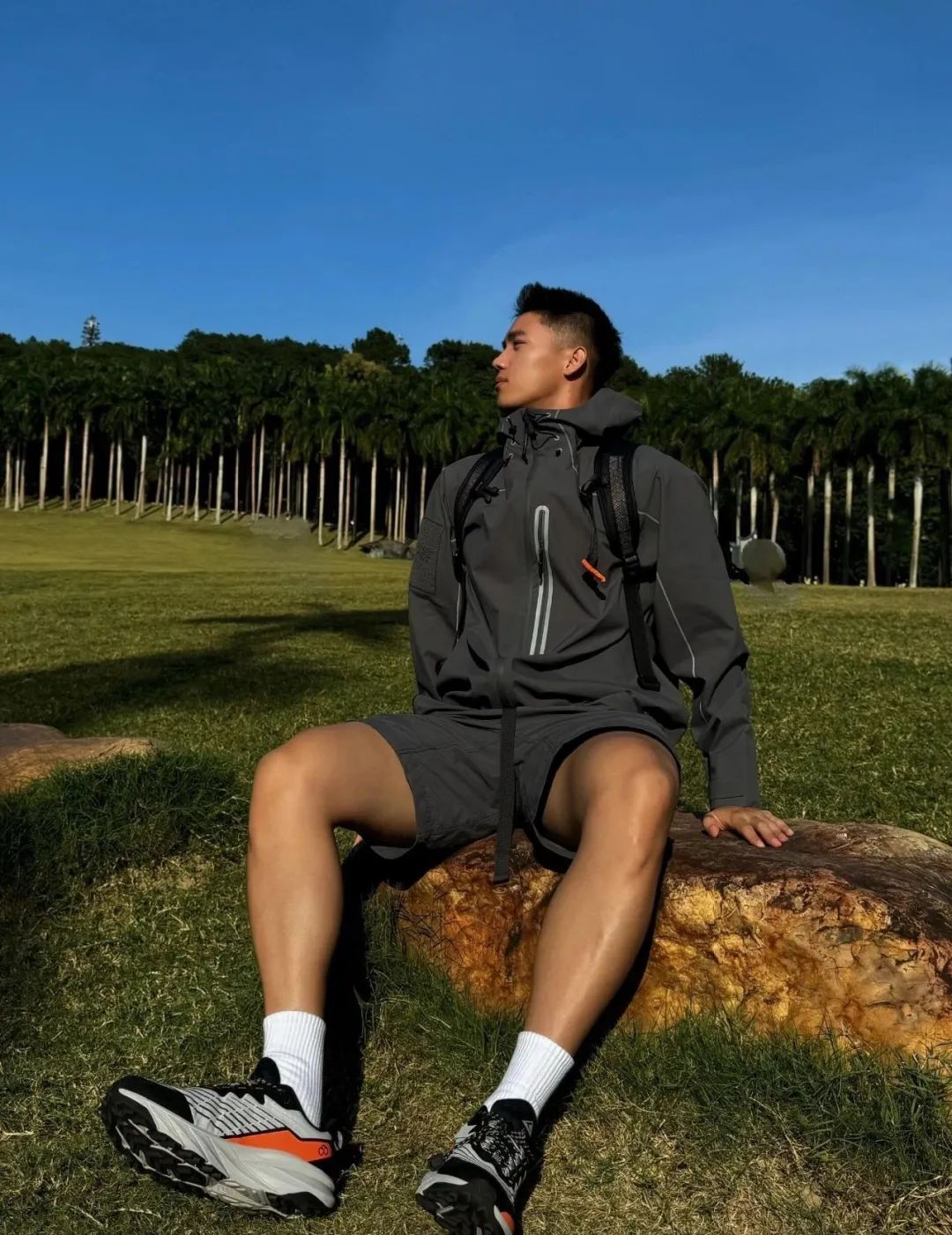 192cm 大长腿田径男神，让人恋爱的感觉！