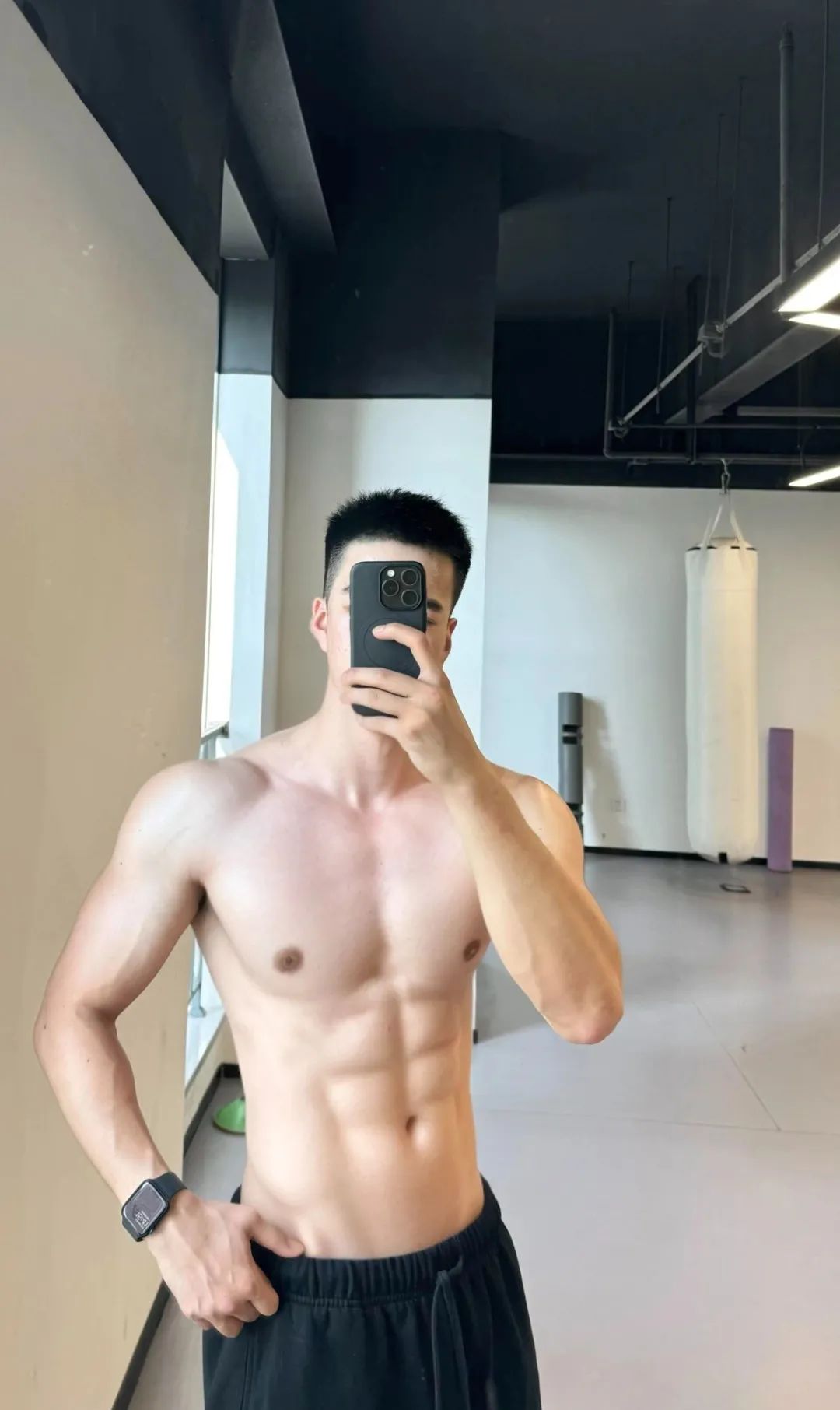 182cm 浙江冷白皮薄肌帅哥！腰身比例绝了！