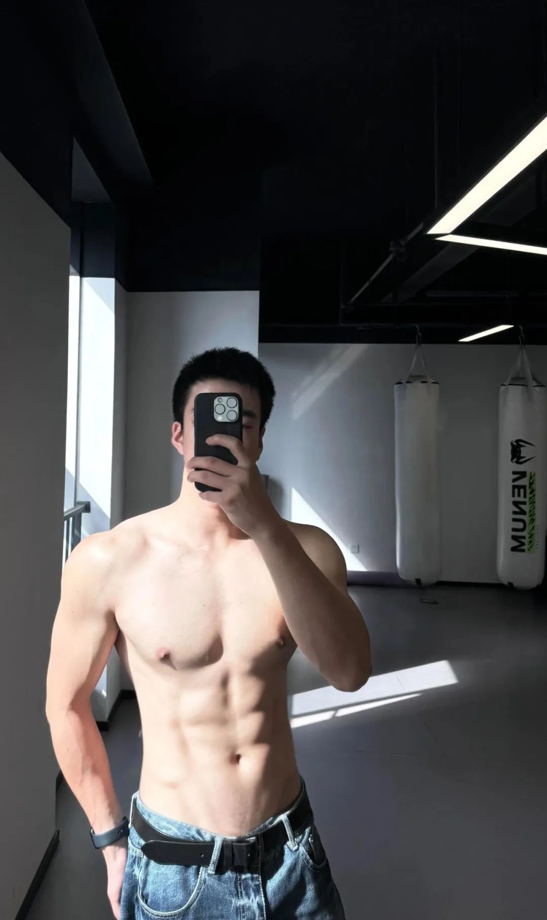 182cm 浙江冷白皮薄肌帅哥！腰身比例绝了！
