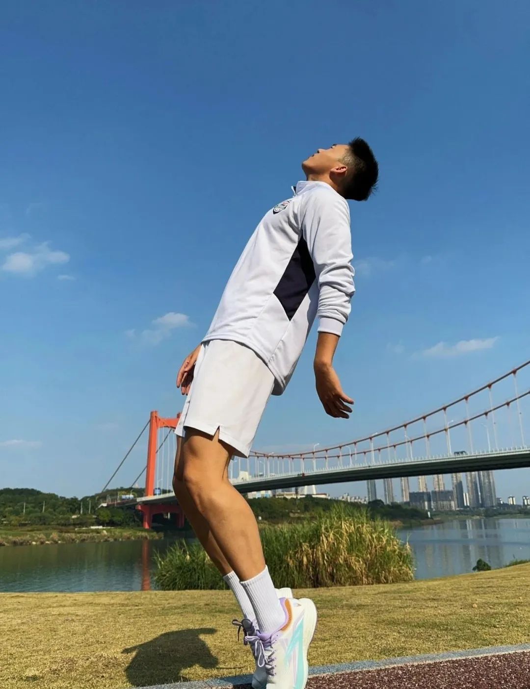 192cm 大长腿田径男神，让人恋爱的感觉！
