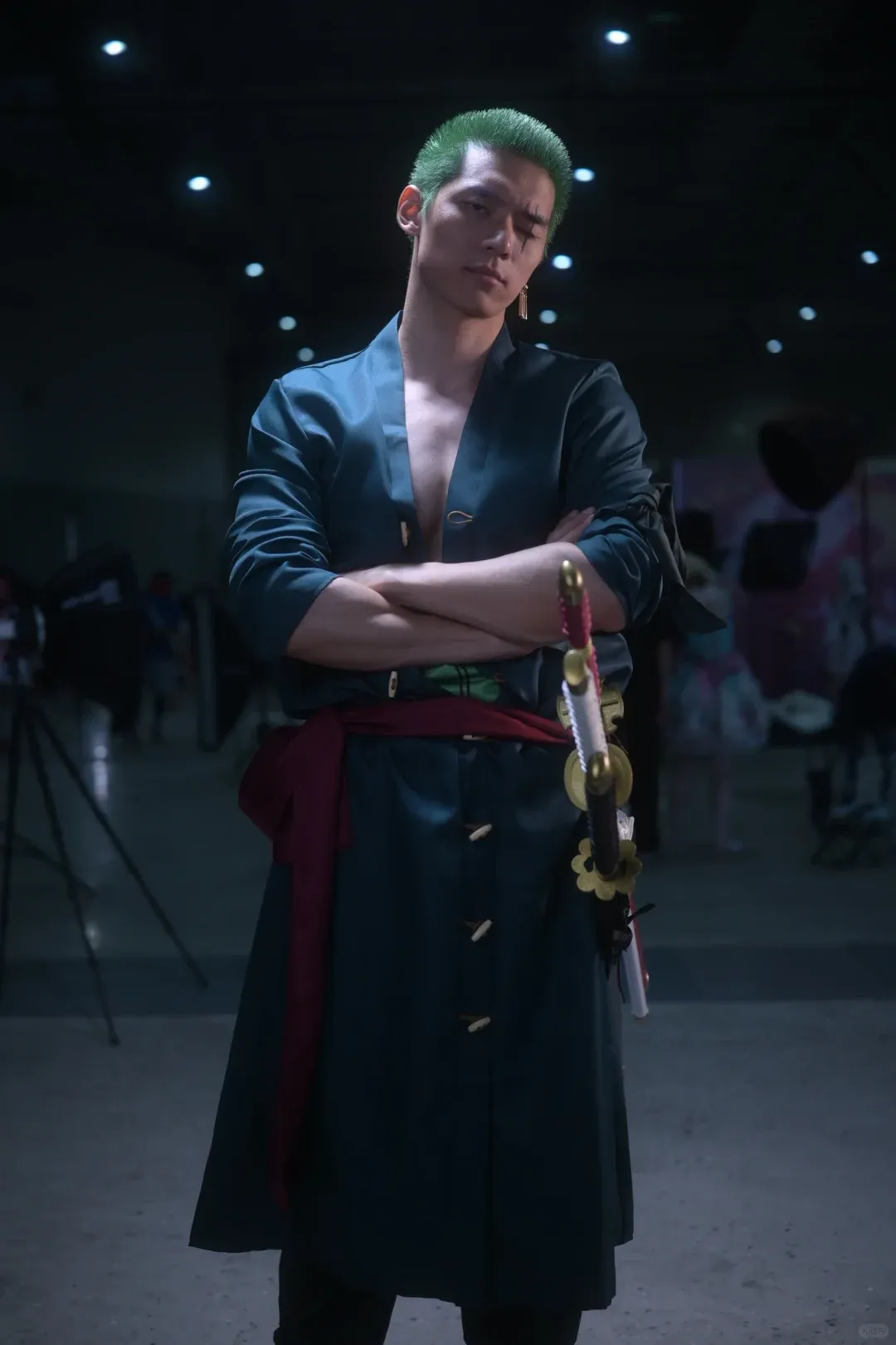 西北寸头汉子，肌肉腹肌 COSer