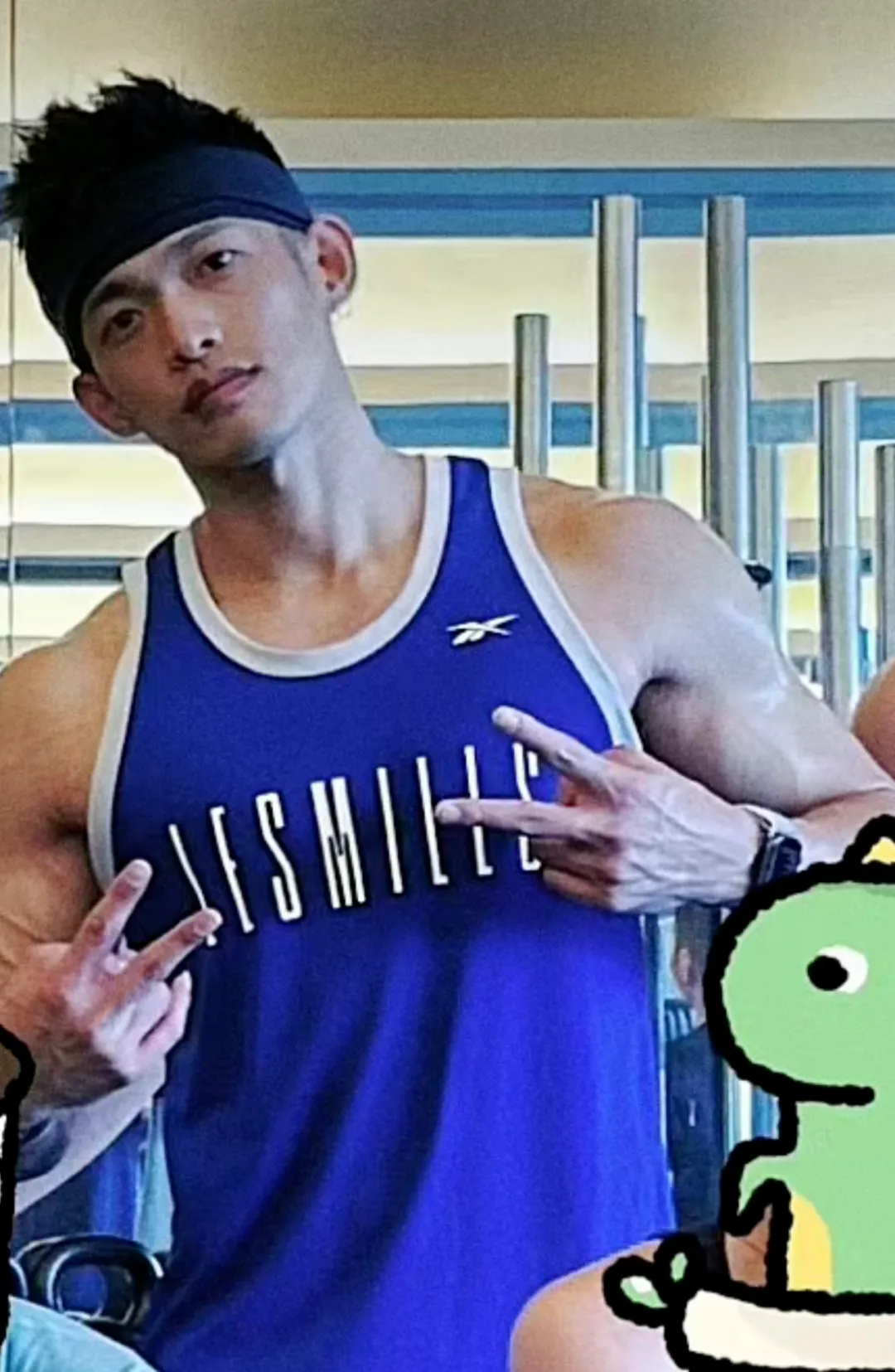 他的人鱼线，就是我的婚姻线！我可以！