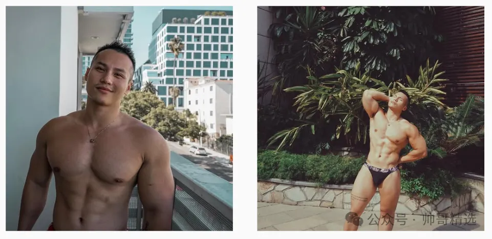 超爱穿低腰超小三角泳裤的肌肉网红 翘臀丁字写真全曝光