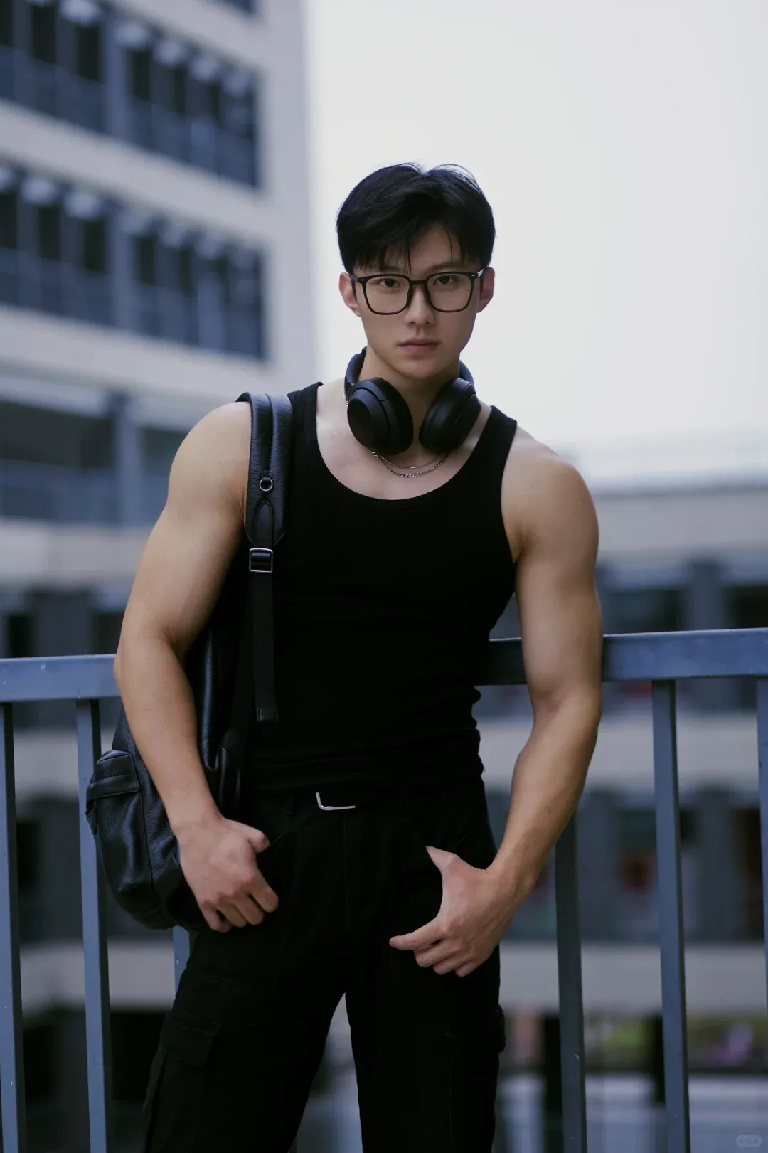 江西肌肉男大，阳光帅气
