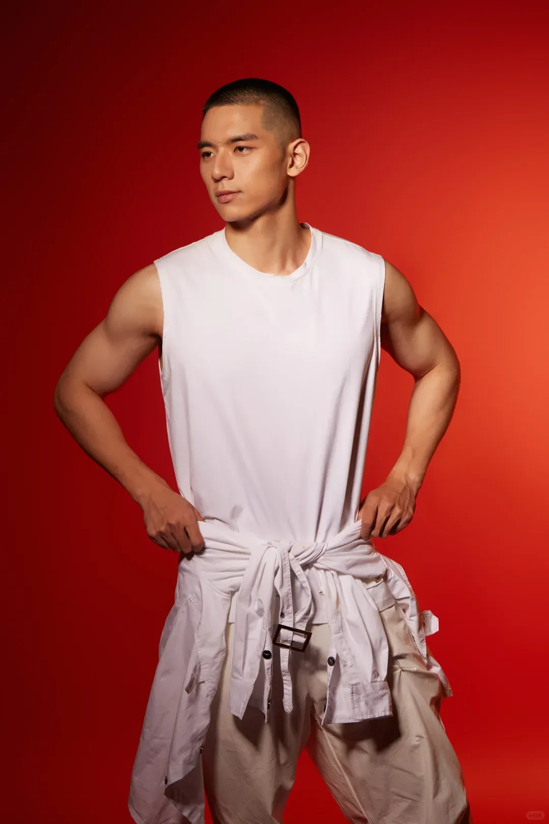 西北寸头汉子，肌肉腹肌 COSer