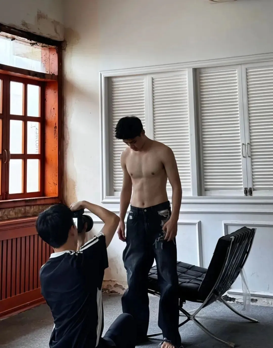 被刘姥姥称赞鼻子大！山东体院 20 岁足球体育生男大，我可以了