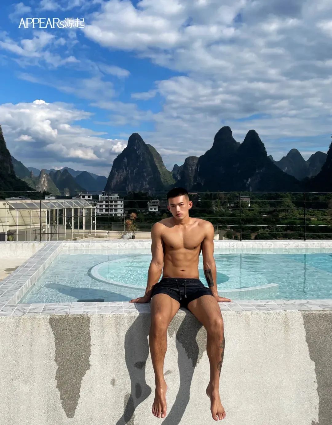 黑皮性张力天菜拍写真，我一个直男都醉了！