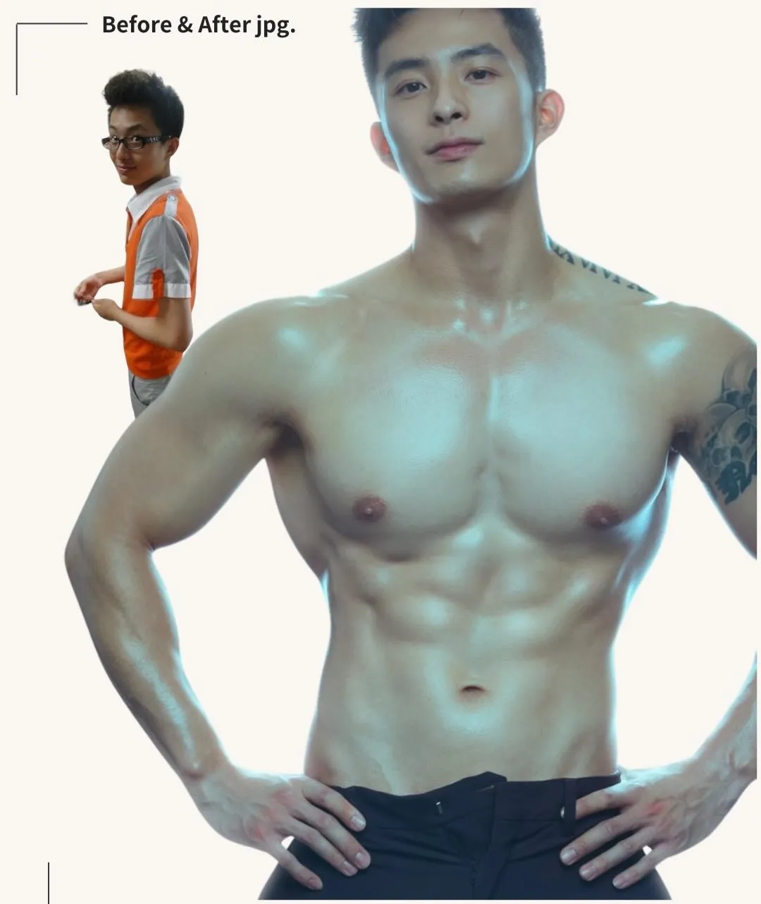 阳光 Boy：Shawn 的肌肉线条和笑容真是顶不住！