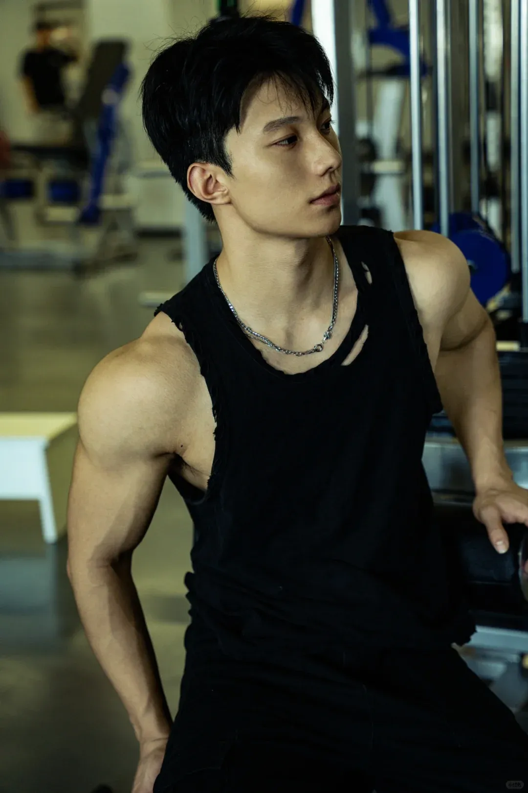 江西肌肉男大，阳光帅气