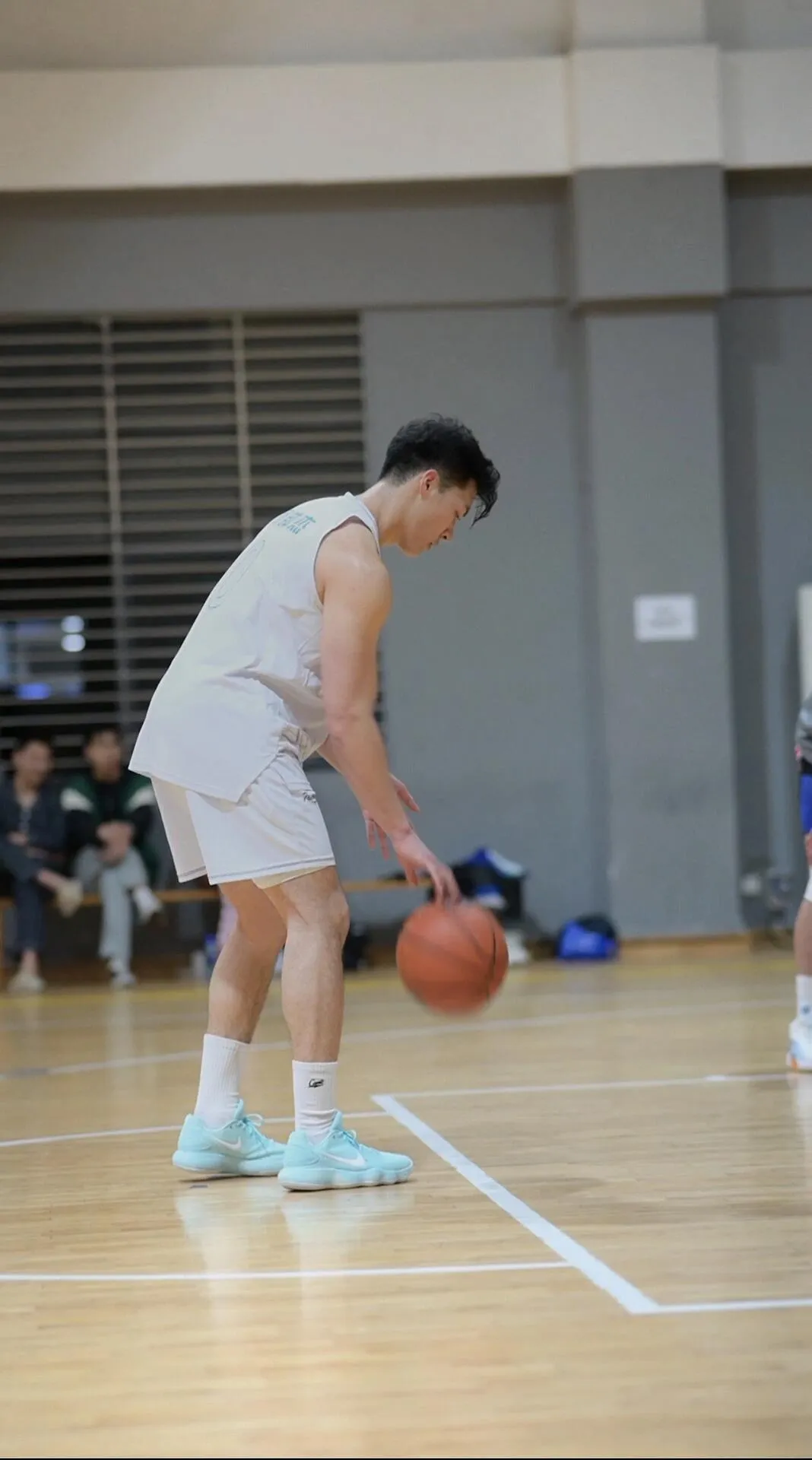 185CM 武汉体育学院篮球特长生，刚出浴有多好看？
