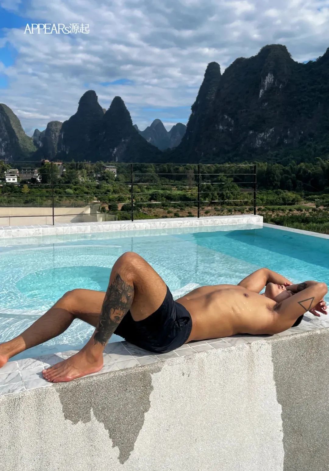 黑皮性张力天菜拍写真，我一个直男都醉了！