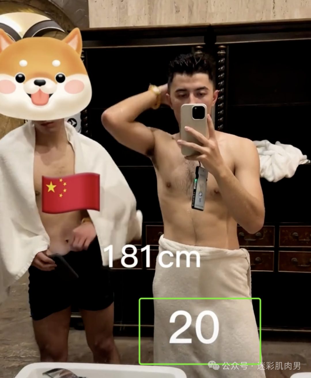 21 岁大一运动男高大视频火到推... 不让人失望！