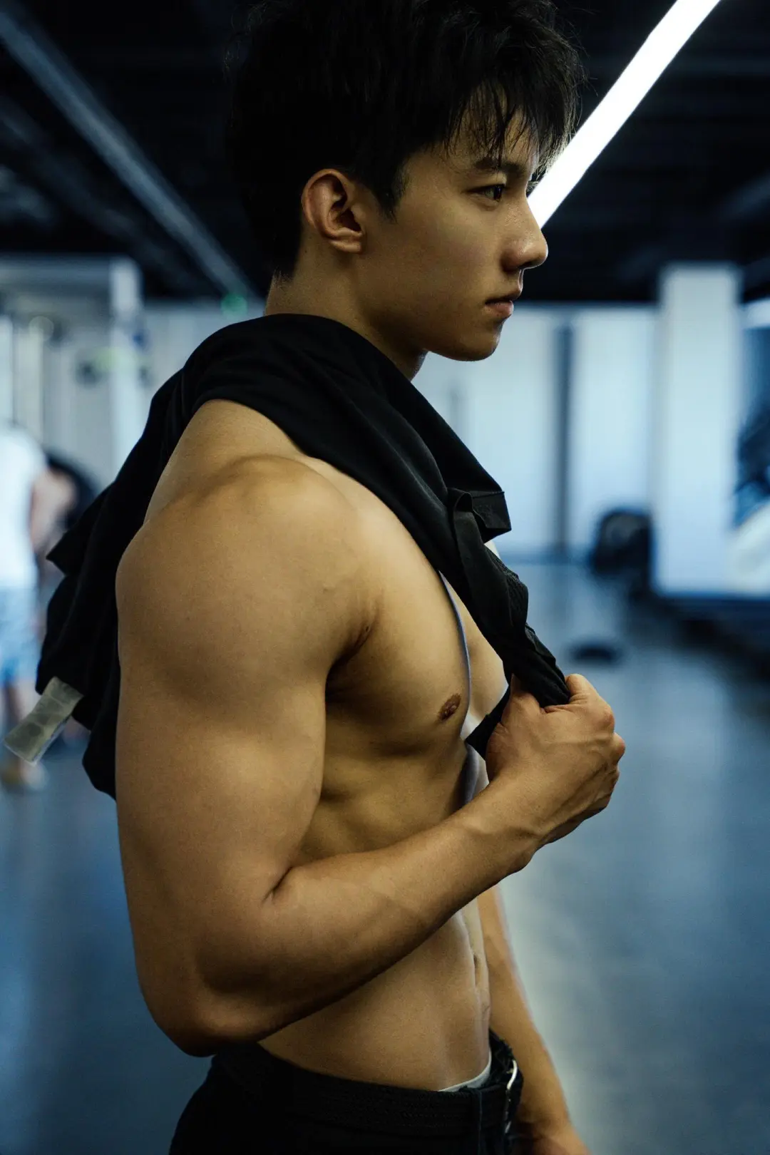 江西肌肉男大，阳光帅气