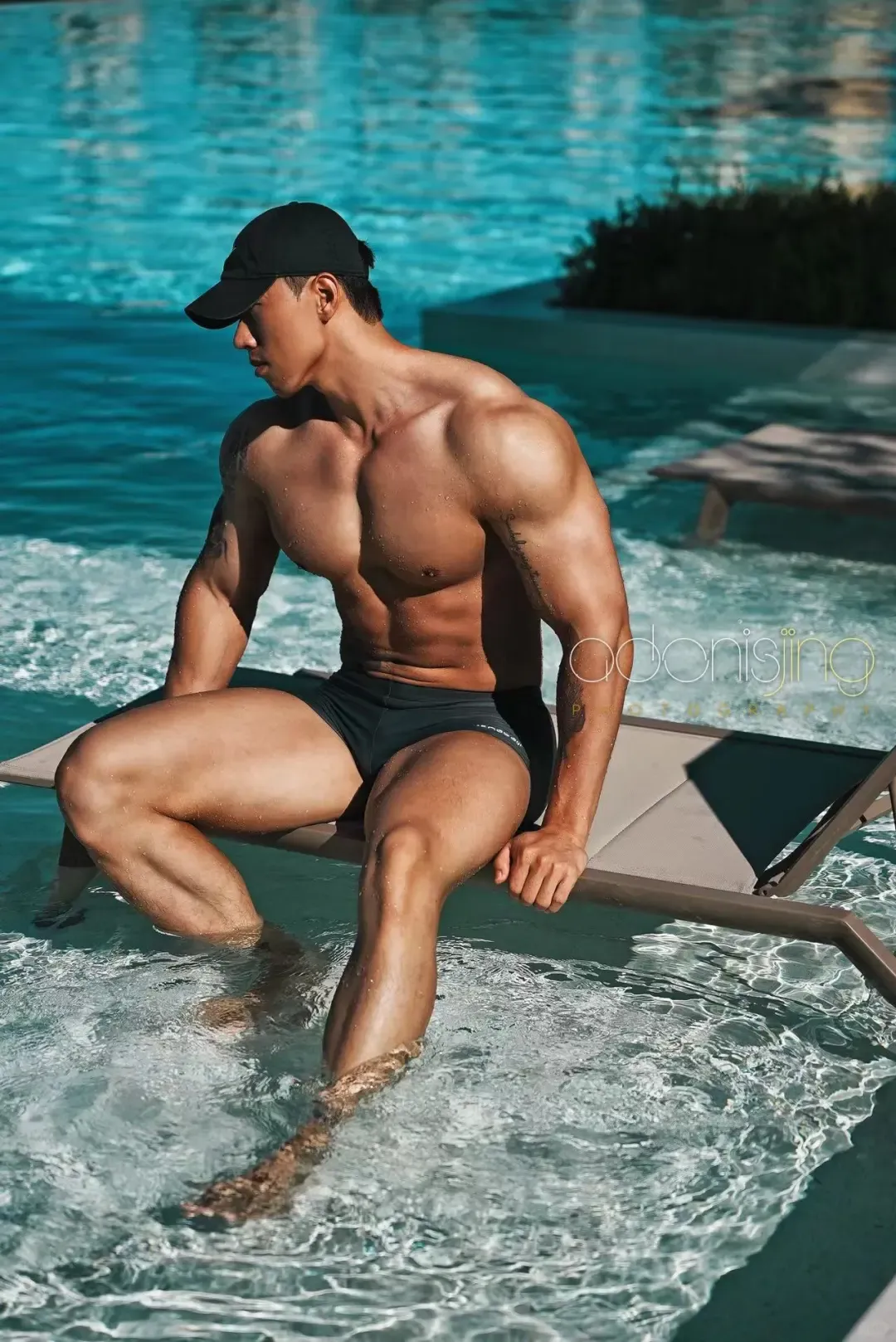 又又又被粉丝考古啦！192CM 汪顺的泳裤太太勒了！