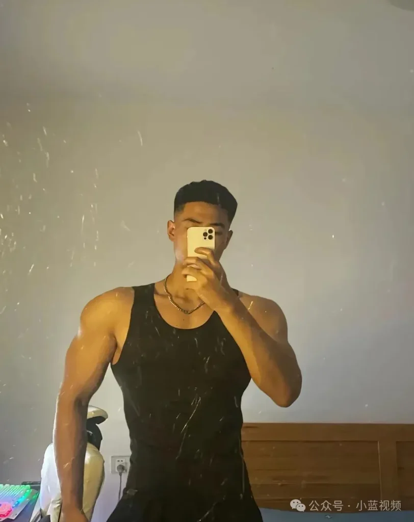 180cm 山东黑皮肌肉汉子，厚实强壮有力！