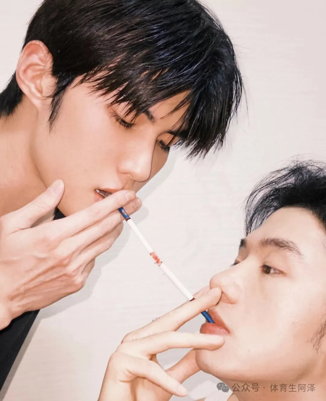 195 白袜体育生狼狗，宋威龙版少年感帅哥，真就硬帅.......