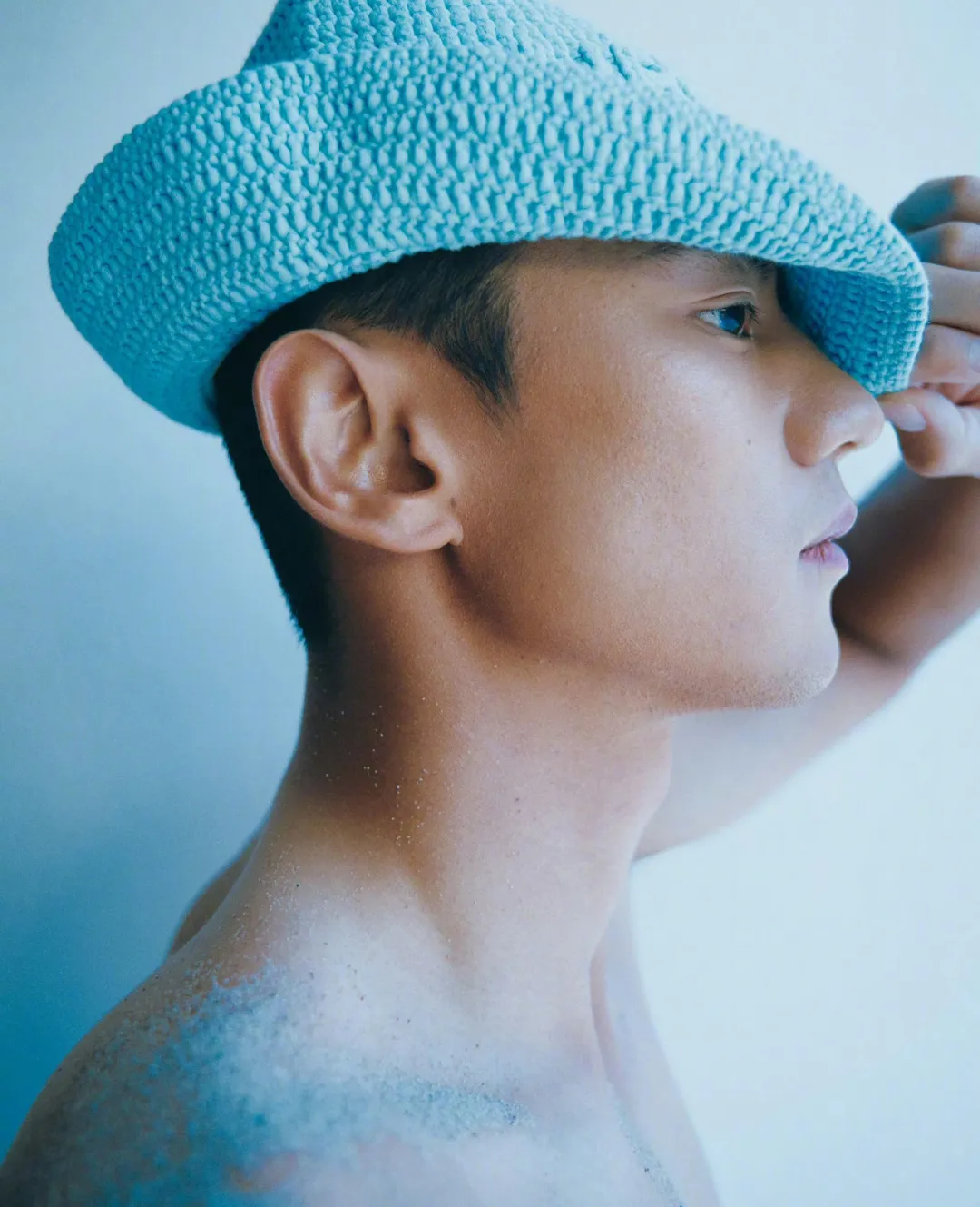 2024 宁泽涛拍男色写真大片，！这腹毛太好看了！