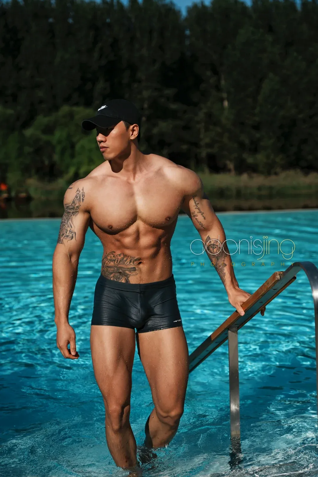 又又又被粉丝考古啦！192CM 汪顺的泳裤太太勒了！