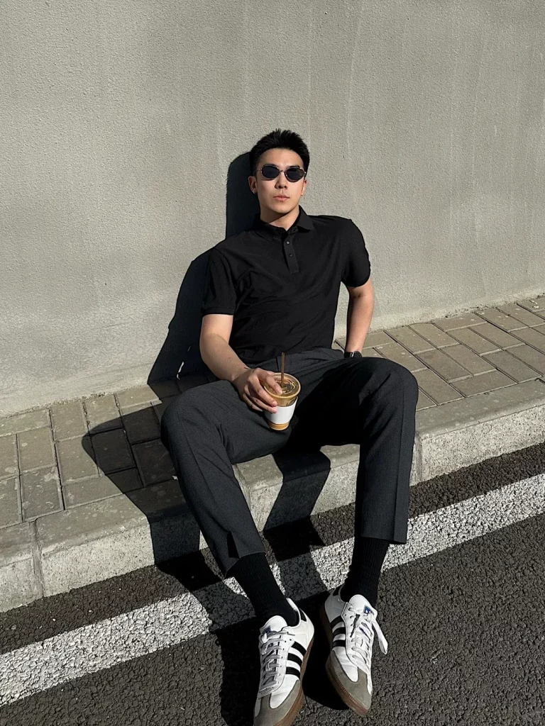 正装也能玩出不一样的帅气感