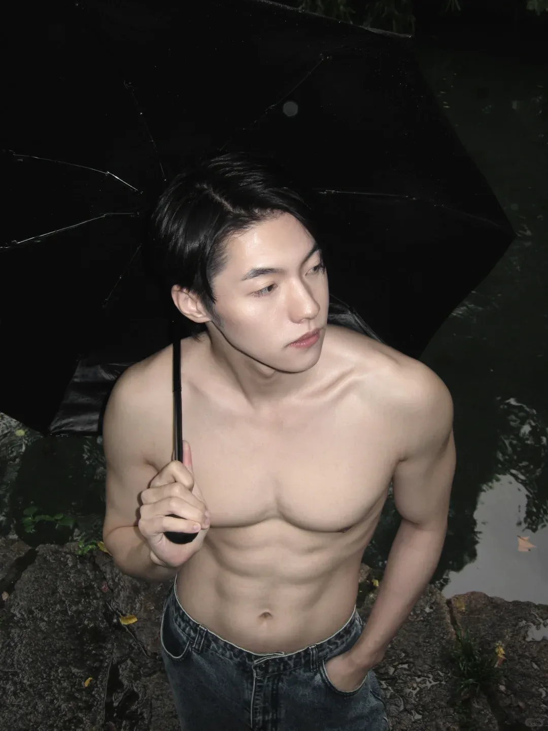 清秀职业律师，薄肌精瘦帅哥