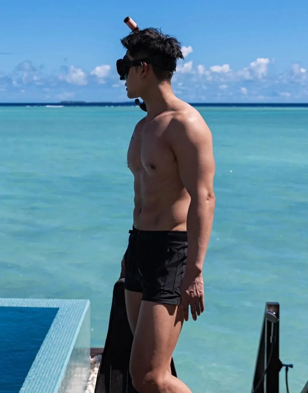 182cm 腱子肉健身模特兼摄影帅哥