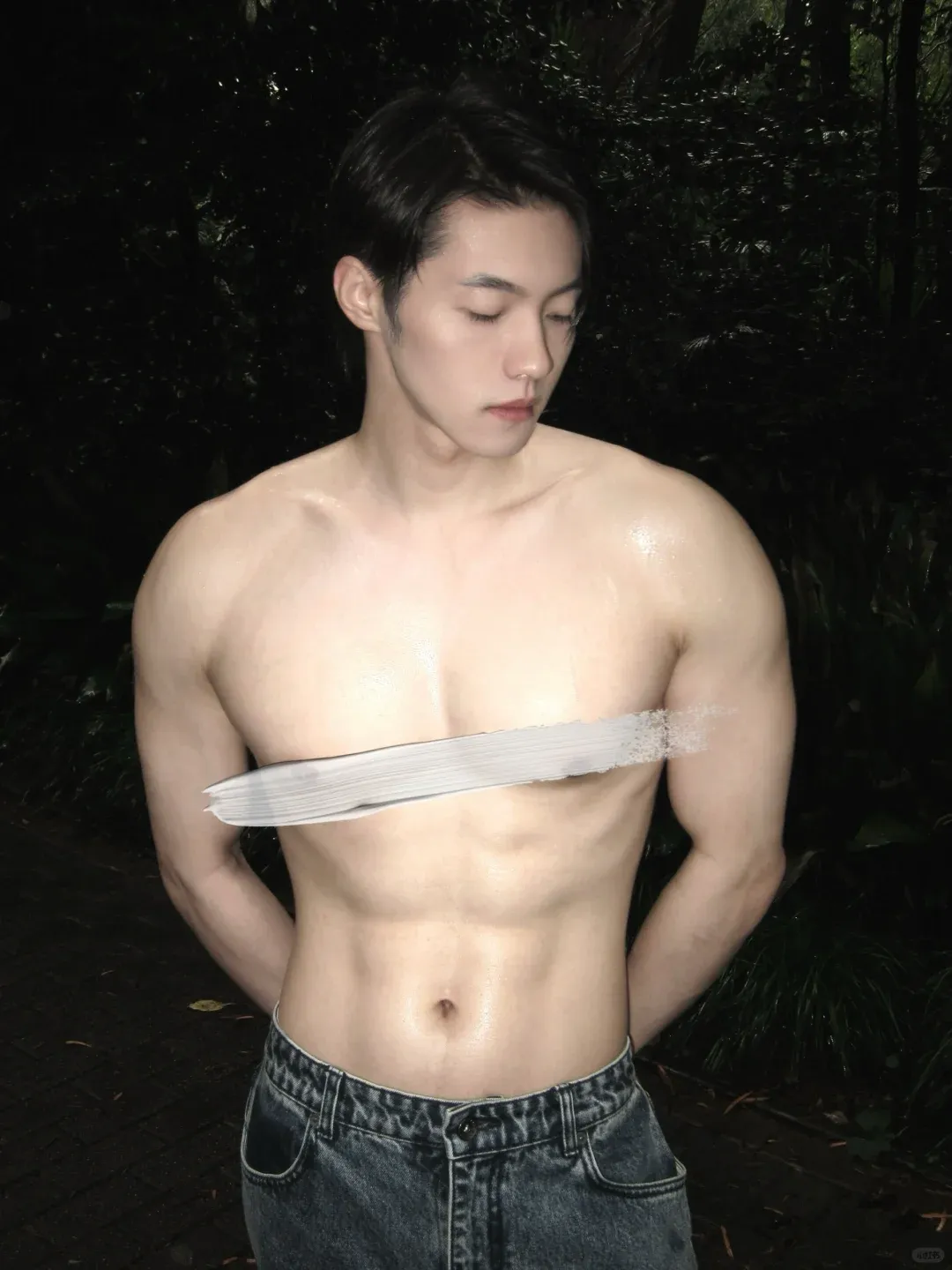 清秀职业律师，薄肌精瘦帅哥