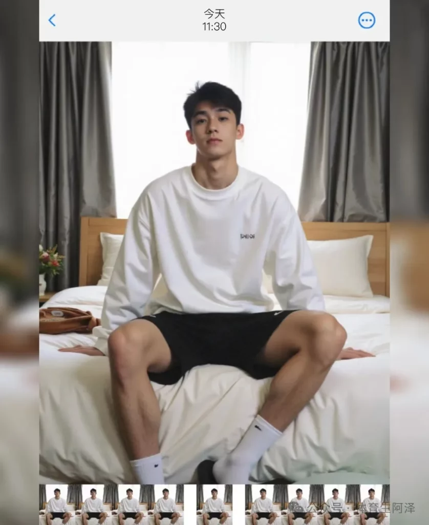 白袜长腿体育生男友，少年感满满。这又是哪个男生的初恋......