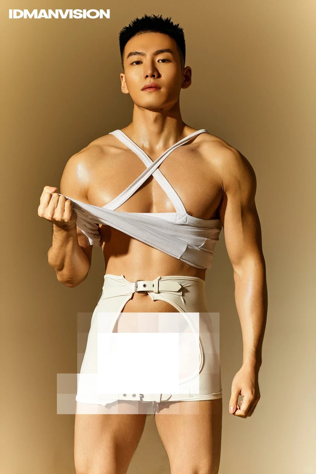 脂包肌型男，写真模特帅哥