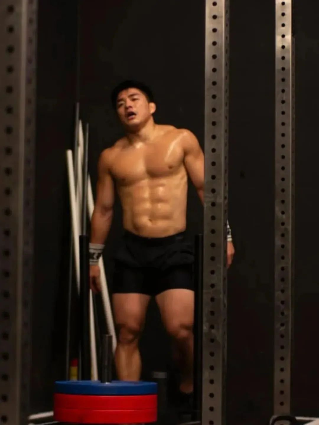 熊圈天菜安昌林当爸爸后，还爱上下跪了？